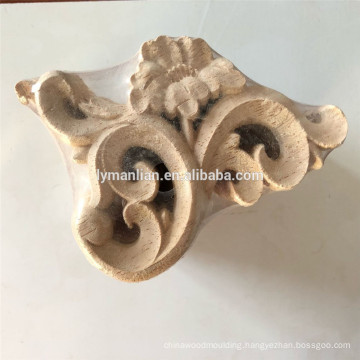 Floral Scroll woodcarving Accent